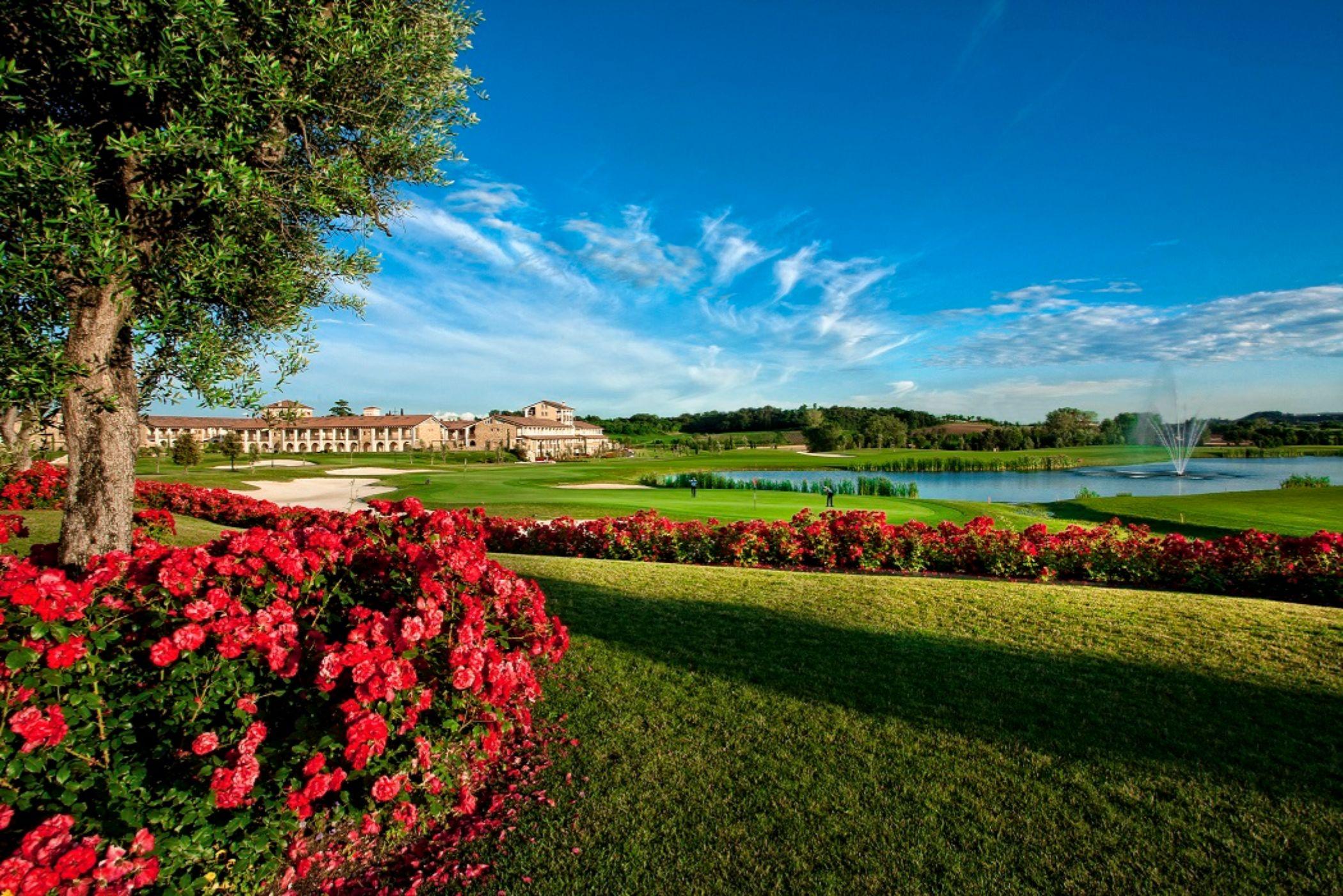 Chervò Golf Hotel Spa, Resort&Apartment San Vigilio Pozzolengo Esterno foto